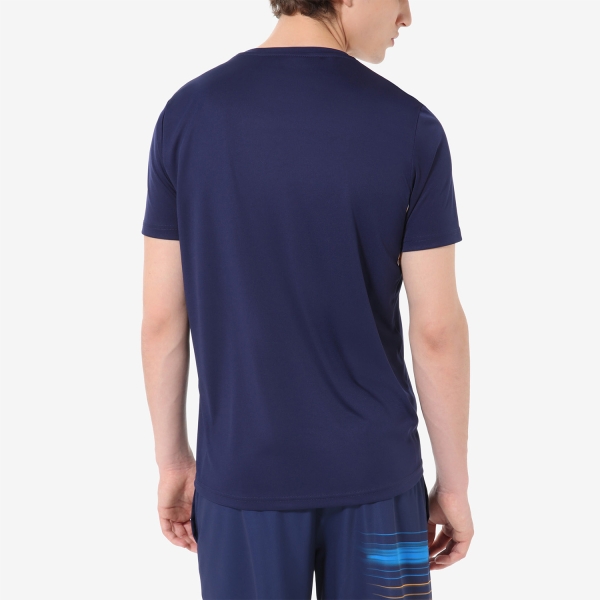 Australian Brush Line Graphic T-Shirt - Blu Cosmo