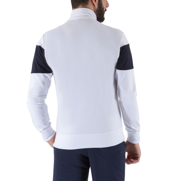 Australian Color Block Sweatshirt - White/Navy