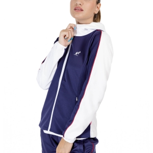 Tennis Women's Jackets Australian Print Lines Jacket  Blu Cosmo TEDGC0002842