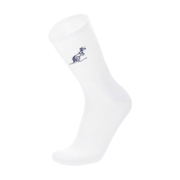 Tennis Socks Australian Performance Socks  White/Navy Blue TEXCZ0015002