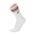 Australian Stripes Socks - White/Lava/Black