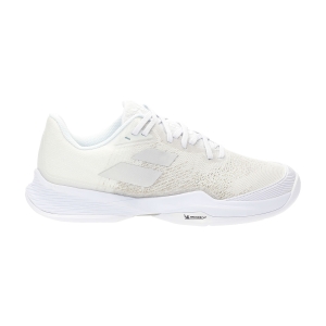 Women`s Tennis Shoes Babolat Jet Mach 3 All Court  White/Silver 31S216301019