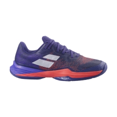Babolat Jet Mach 3 Clay Men's Tennis Shoes - Dark Blue/Silver