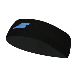 Tennis Headbands Babolat Logo Band  Black/Blue Aster 5UA13012004