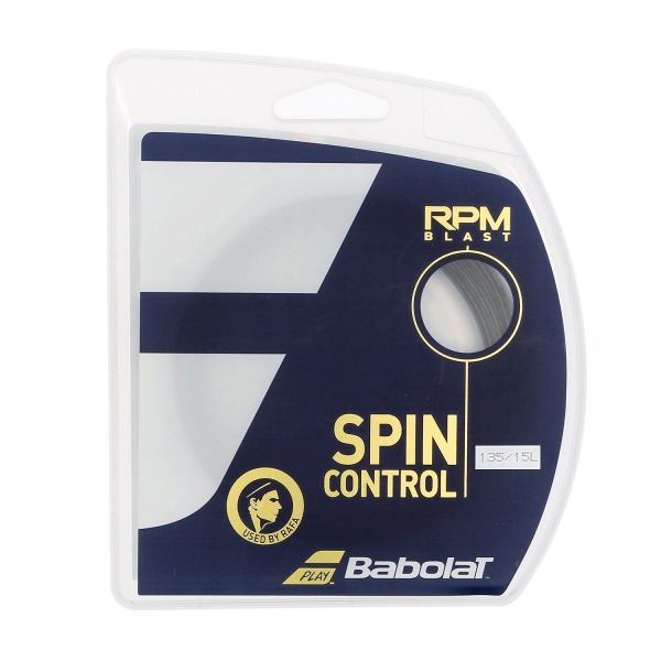 Monofilament String Babolat RPM Blast 1.35 12 m Set  Black 241101105135