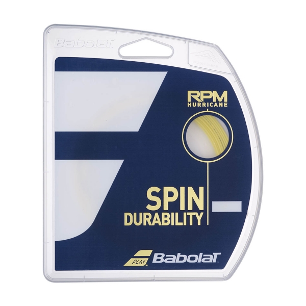 Corda Monofilamento Babolat RPM Hurricane 1.20 Set 12 m  Yellow 241141113120