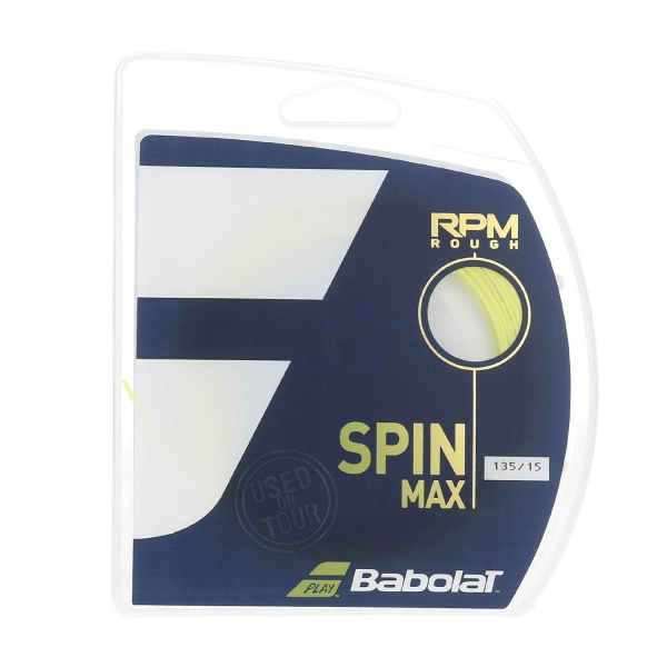 Corda Monofilamento Babolat RPM Rough 1.35 Set 12 m  Yellow 241140113135