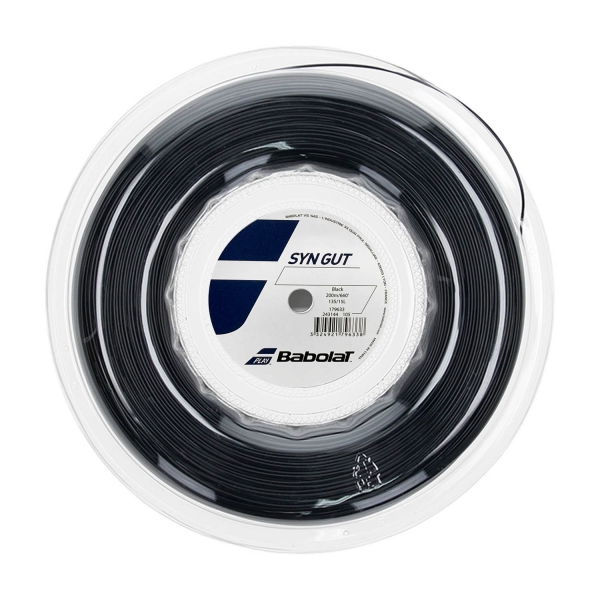 Corde Multifilamento Babolat Syn Gut 1.35 Matassa 200 m  Black 243144105135