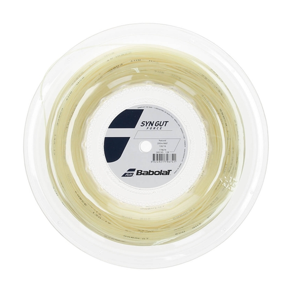 Multifilament String Babolat Syn Gut Force 1.30 String Reel 200 m  Natural 243145128130