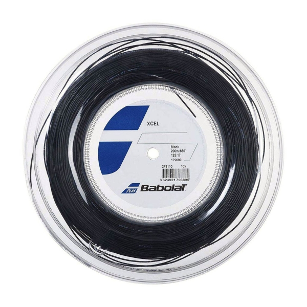 Multifilament String Babolat Xcel 1.25 200 m Reel  Black 243110105125