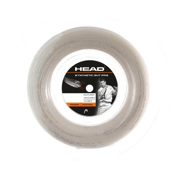 Multifilament String Head Synthetic Gut PPS 1.25 200 m Reel  White 281095 17WH