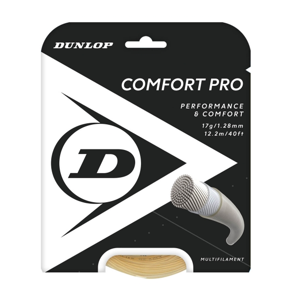 Multifilament String Dunlop Comfort Pro 1.28 Set 12 m  Natural 624814