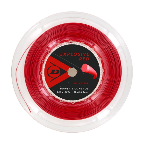 Monofilament String Dunlop Explosive Red 1.25 200 m Reel  Red 624820