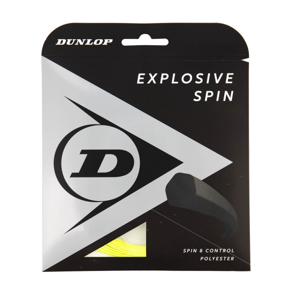 Monofilament String Dunlop Explosive Spin 1.25 Set 12 m  Yellow 10299195