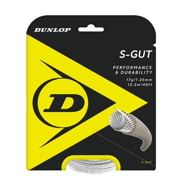Multifilament String Dunlop SGut 1.25 Set 12 m  White 624832