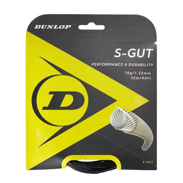 Multifilament String Dunlop SGut 1.32 Set 12 m  Black 624837