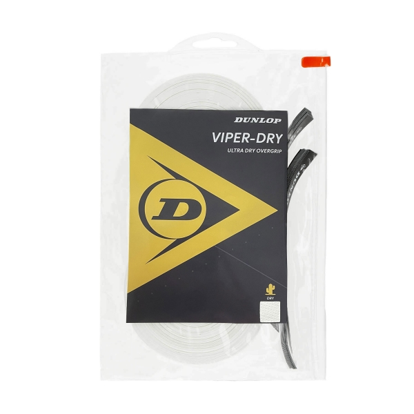 Overgrip Dunlop ViperDry Overgrip x 30  White 613260