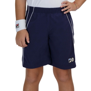 Tennis Shorts and Pants for Boys Fila Fabius 6in Shorts Boys  Peacoat UOM219304K1500