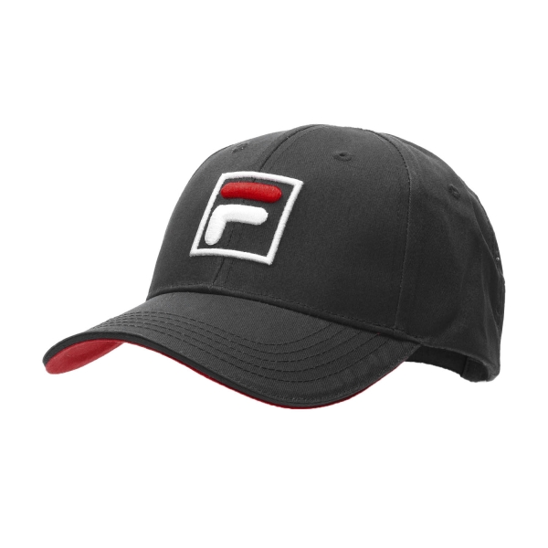 Tennis Hats and Visors Fila Forze Cap  Black XS12FBU016900