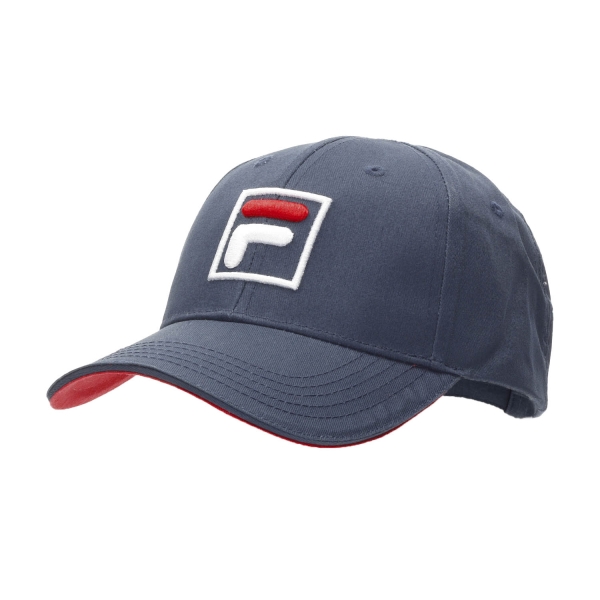 Tennis Hats and Visors Fila Forze Cap  Peacoat Blue/Red XS12FBU016105