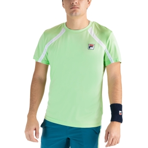 Men's Tennis Shirts Fila Raphael TShirt  Green Ash AOM229152E3100