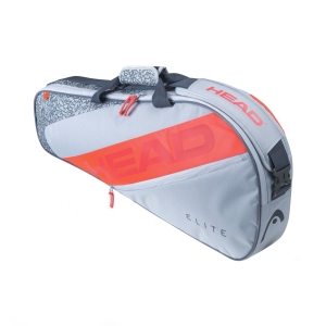 Tennis Bag Head Elite x 3 Pro Bag  Grey/Orange 283652 GROR