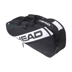 Tennis Bag Head Elite x 6 Combi Bag  Black/White 283642 BKWH