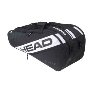 Tennis Bag Head Elite x 9 Supercombi Bag  Black/White 283602 BKWH