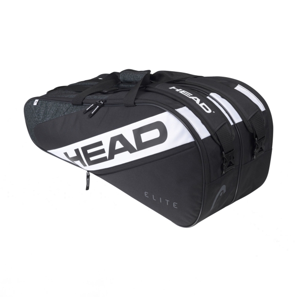 Bolsa Tenis Head Elite x 9 Supercombi Bolsa  Black/White 283602 BKWH