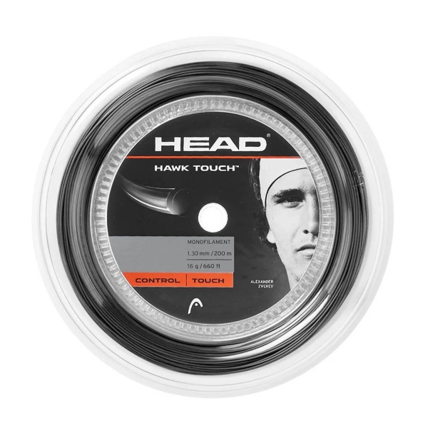 Monofilament String Head Hawk Touch 1.30 120 m Reel  Anthracite 281214 16AN