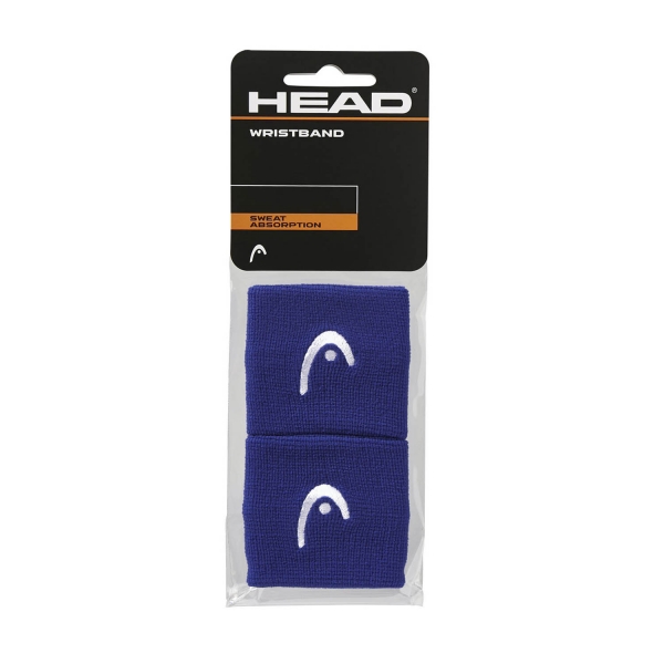 Tennis Wristbands Head Logo 2.5in Small Wristbands  Blue 285050 BL