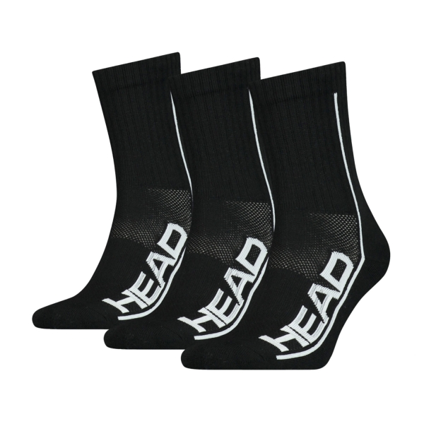 Calcetines de Tenis Head Performance x 3 Calcetines  Black/White 811904BKW