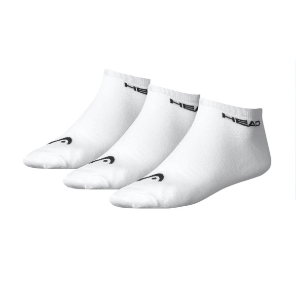 Calze Tennis Head Head Sneaker x 3 Calcetines  White/Black  White/Black 811934WHB