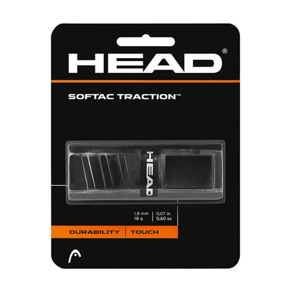 Grip Sostitutivo Head Softac Traction Grip  Black 285029BK