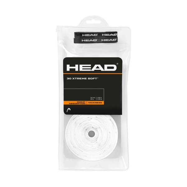 Overgrip Head Xtreme Soft x 30 Overgrip  White 285415 WH