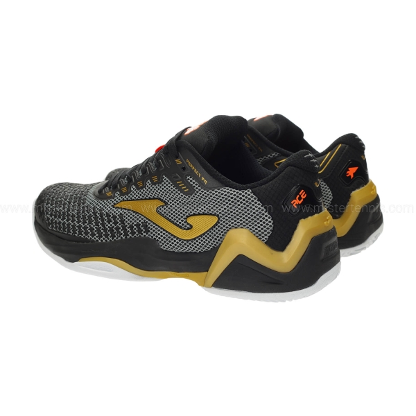 Detallado Deportes Saco Joma Ace Pro Clay Men's Tennis Shoes - Black/Gold