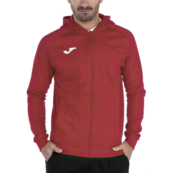 Men's Tennis Shirts and Hoodies Joma Menfis Hoodie  Red 101303.600