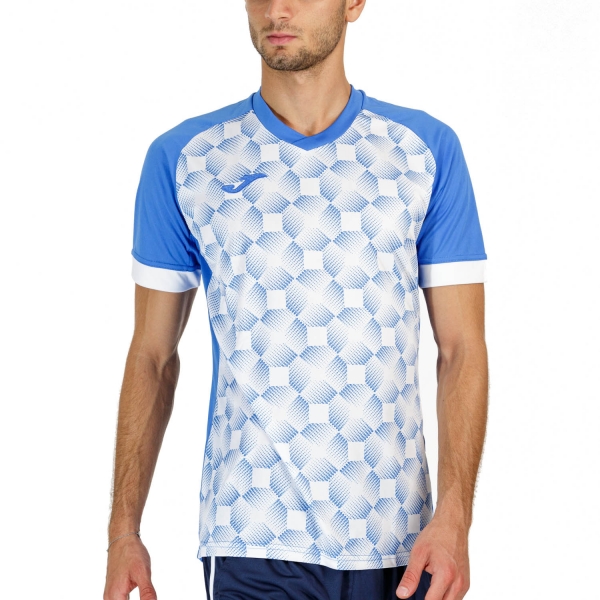 Maglietta Tennis Uomo Joma Joma Supernova III Camiseta  Royal/White  Royal/White 102263.702