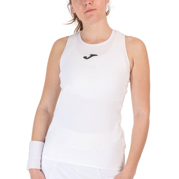 Top de Tenis Mujer Joma Torneo Classic Top  White/Black 901394.207