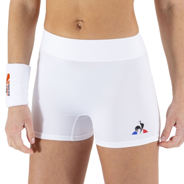 Gonne e Pantaloncini Tennis Le Coq Sportif Le Coq Sportif Logo 3.5in Pantaloncini  New Optical White  New Optical White 1911132