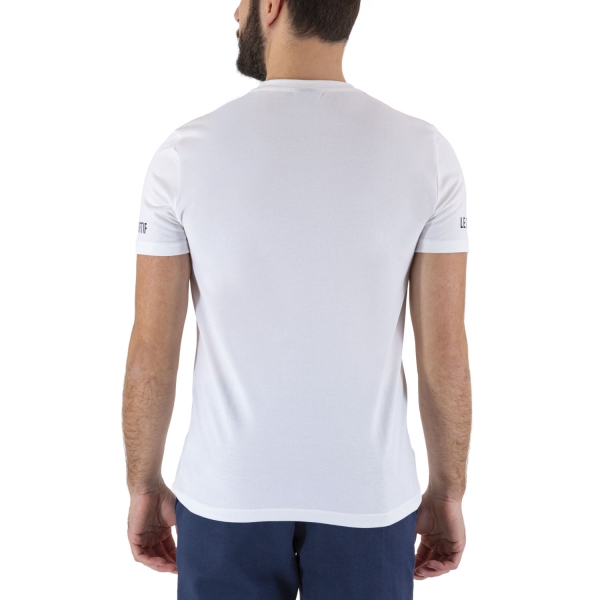 Le Coq Sportif Logo T-Shirt - New Optical White
