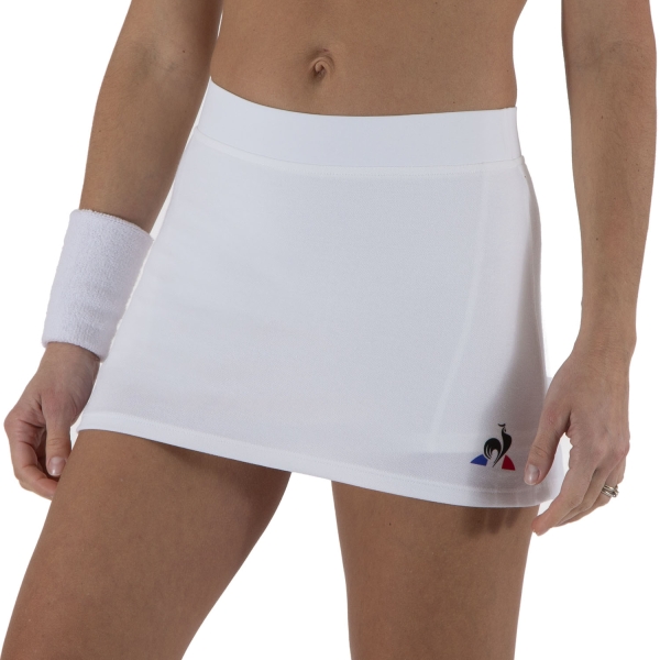 Gonne e Pantaloncini Tennis Le Coq Sportif Le Coq Sportif Match Skirt  New Optical White  New Optical White 2020719