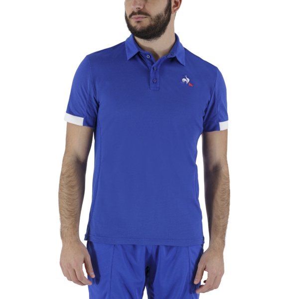 Polo Tennis Uomo Le Coq Sportif Match Polo  Cobalt 2021034