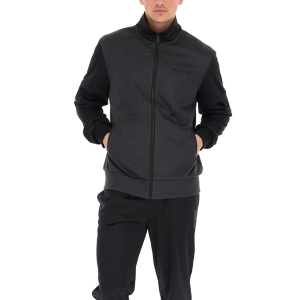 Men's Tennis Suit Lotto Circle V Bodysuit  Ebony/All Black 2168544C0