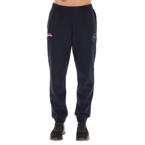 Men's Tennis Pants and Tights Lotto Logo VI Pants  Navy Blue 2167031CI