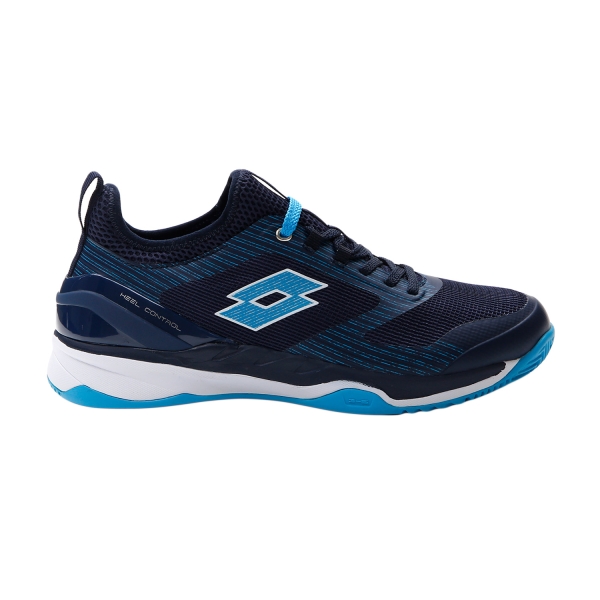 Men`s Tennis Shoes Lotto Mirage 200 Clay  Navy Blue/Blue Ocean/All White 2136268SR
