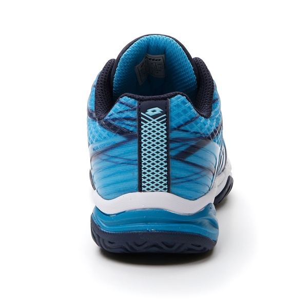 Lotto Mirage 300 All Round Bambino - Navy Blue/All White/Blue Ocean