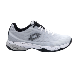 Men`s Tennis Shoes Lotto Mirage 300 Speed  All White/All Black/Vapor Gray 2107345XS