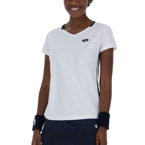 Camisetas y Polos de Tenis Mujer Lotto Squadra II Camiseta  Bright White 2154340F1
