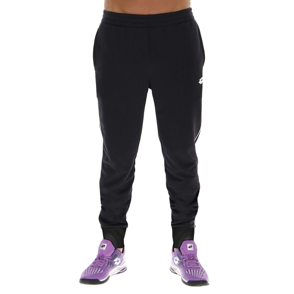 Lotto Squadra II Pantaloni da Tennis Uomo - All Black